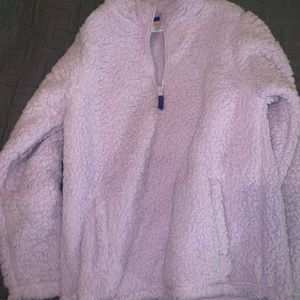 Wonder Nation kids, light purple fleece half zip.
